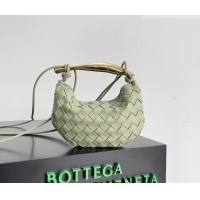 Good Taste Bottega Veneta Mini Sardine Bag in Intrecciato Leather 744267 Travertine Green 2026