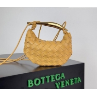 High Quality Bottega Veneta Mini Sardine Bag in Intrecciato Leather 744267 Yellow 2026