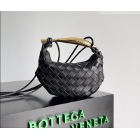 Good Looking Bottega Veneta Mini Sardine Bag in Intrecciato Leather 744267 Black 2026