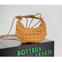 Best Quality Bottega Veneta Mini Sardine Bag in Intrecciato Leather 744267 Apricot 2026