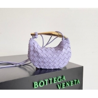 Buy Fashionable Bottega Veneta Mini Sardine Bag in Intrecciato Leather 744267 Lavender Purple 2026