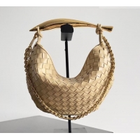 Good Taste Bottega Veneta Sardine Bag with Chain in Intrecciato Leather 776768 Porridge 2026