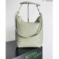 Top Quality Bottega Veneta Men's Sardine Hobo Bag in Intrecciato Leather BV040202 Green 2026