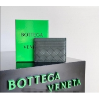 Grade Design Bottega Veneta Intrecciato Leather Credit Card Case 796324 Slate 2026