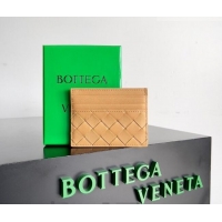 Buy Cheap Bottega Veneta Intrecciato Leather Credit Card Case 796324 Pale Brown 2026