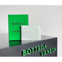 Low Price Bottega Veneta Intrecciato Leather Credit Card Case 796324 Glacier Blue 2026