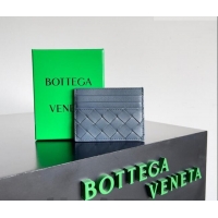 Low Cost Bottega Veneta Intrecciato Leather Credit Card Case 796324 Dark Blue 2026