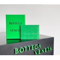 Traditional Specials Bottega Veneta Intrecciato Leather Credit Card Case 796324 Parakeet Green 2026