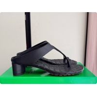 Best Price Bottega Veneta Livia Thong 4cm Heel BV080342 Black 2026