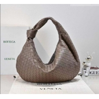 Cheap Price Bottega Veneta Medium Jodie Bag in Intrecciato Leather 600263 Khaki 2026