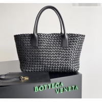Best Price Bottega Veneta Medium Cabat Tote Bag 32cm in Intrecciato Leather BV040205 Black 2026