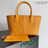 Luxury Cheap Bottega Veneta Medium Cabat Tote Bag 32cm in Intrecciato Leather BV040205 Orange 2026
