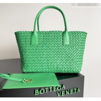New Cheap Bottega Veneta Medium Cabat Tote Bag 32cm in Intrecciato Leather BV040205 Green 2026