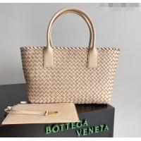 Top Quality Bottega Veneta Medium Cabat Tote Bag 32cm in Intrecciato Leather BV040205 Nude 2026