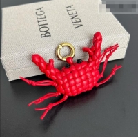 New Design Bottega Veneta Crab Charm with Hook 876856 Red 2026