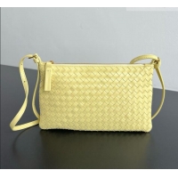 Inexpensive Bottega Veneta Intrecciato Piccolo Medium Pouch 876625 Yellow 2026