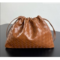 Buy Cheap Bottega Veneta Medium Dustbag in Intrecciato Leather 796728 Brown 2026