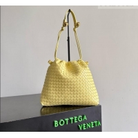 Good Taste Bottega Veneta Large Dustbag in Intrecciato Leather 868502 Yellow 2026
