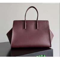 Classic Promotional Bottega Veneta Barbara Tote Bag in Smooth Leather 868327 Burgundy 2026