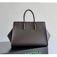 Buy Grade Bottega Veneta Barbara Tote Bag in Smooth Leather 868327 Fondant Brown 2026