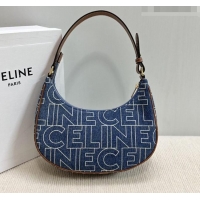 New Promotional Celine Ava Hobo bag in CELINE 193952 Denim Blue 2026