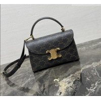 Low Cost Celine Teen Nino Bag in Triomphe Canvas 118113 2026