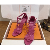 Best Price Hermes Magic 105 Sandal in Suede H091641 Rosy 2026