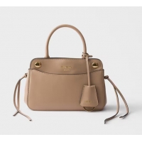 New Fashion Discount Prada Carry Mini Leather Handbag 1BA511 Cameo
