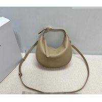 Luxurious Celine Teen Lulu Bag in Grained Calfskin 120723 Beige 2025
