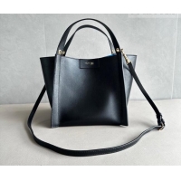 Best Price Celine Small Cube Tote bag in Supple Calfskin Leather 124182 Black 2026