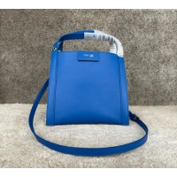 Top Grade Celine Small Cube Bag in Supple Calfskin 124182 C090456 Blue 2026