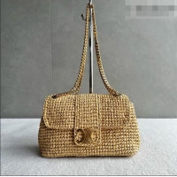 Buy New Cheap Celine Teen Victoire Bag in Raffia 116593 Beige 2026