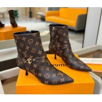 Low Price Louis Vuitton 6AM Ankle Boot in Brown Monogram 5.5cm Heel LV091742 2026