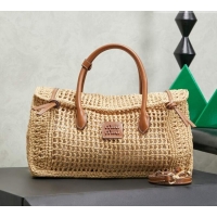 Most Popular Miu Miu Raffia Top-handle Bag 5BA315 2026