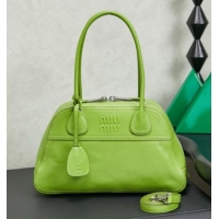 Buy New Cheap Miu Miu Vivant Nappa Leather Bag 5BB199 Green 2026