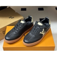 Popular Style Louis Vuitton Frontrow Sneaker in Black Calfskin LV091759 2026