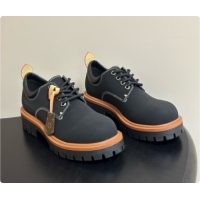 Unique Style Louis Vuitton LV Remix Derby in Black Plain Calf Leather 1AIWZ1 2026