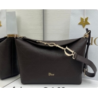 Hot Style Dior Small Diorly Bag in Cannage Flat Calfskin Leather Brown 2026 0408103