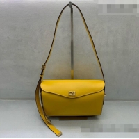 New Cheap Balenciaga Medium Le 7 Shoulder Bag in Smooth Leather 90826 Yellow 2026