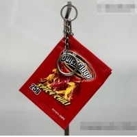 Low Price Balenciaga Smokey BBQ Charm/Keychain Chips in glossy calfskin 90830 Red 2026