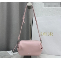 Good Taste Dior Bow Pouch Bag in Lambskin Leather S3900 Pink 2026