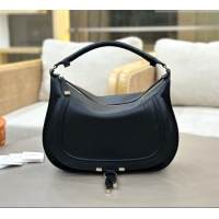 Top Discount Chloe Marcie Medium Leather Shoulder Bag 1199-8 Black 2026