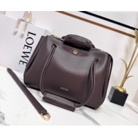 Buy Discount Loewe Medium Madrid bag in supple calfskin leather 052451 Brownie 2026