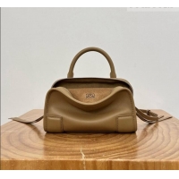 Sophisticated Cheap Loewe Mini Amazona 180 Bag in Soft Calfskin 81001 Mocha 2026
