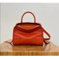 Inexpensive Loewe Small Amazona 180 Bag in Soft Calfskin Sunrise 81002 Orange 2026