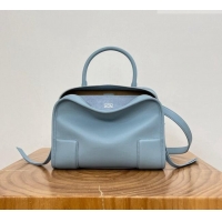 Modern Classic Loewe Small Amazona 180 Bag in Soft Calfskin 81002 Light Blue 2026