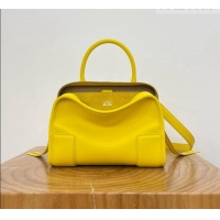 Best Product Loewe Small Amazona 180 Bag in Soft Calfskin 81002 Yellow 2026