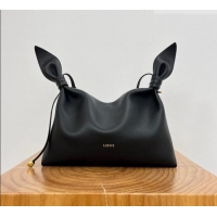 Grade Discount Loewe Medium Scarf Bag in Smooth Calfskin 81035 Black 2026 Top