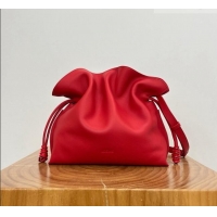 Best Design Loewe Medium Coil Flamenco Clutch in Nappa Calfskin 81047 Red 2026 Top