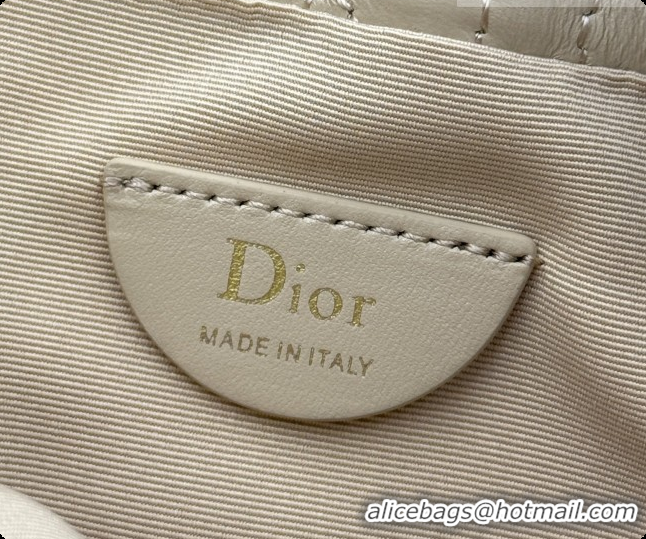 Good Product Dior Adiorable Mini Bucket Bag in Cannage Lambskin S2611 Beige 2026